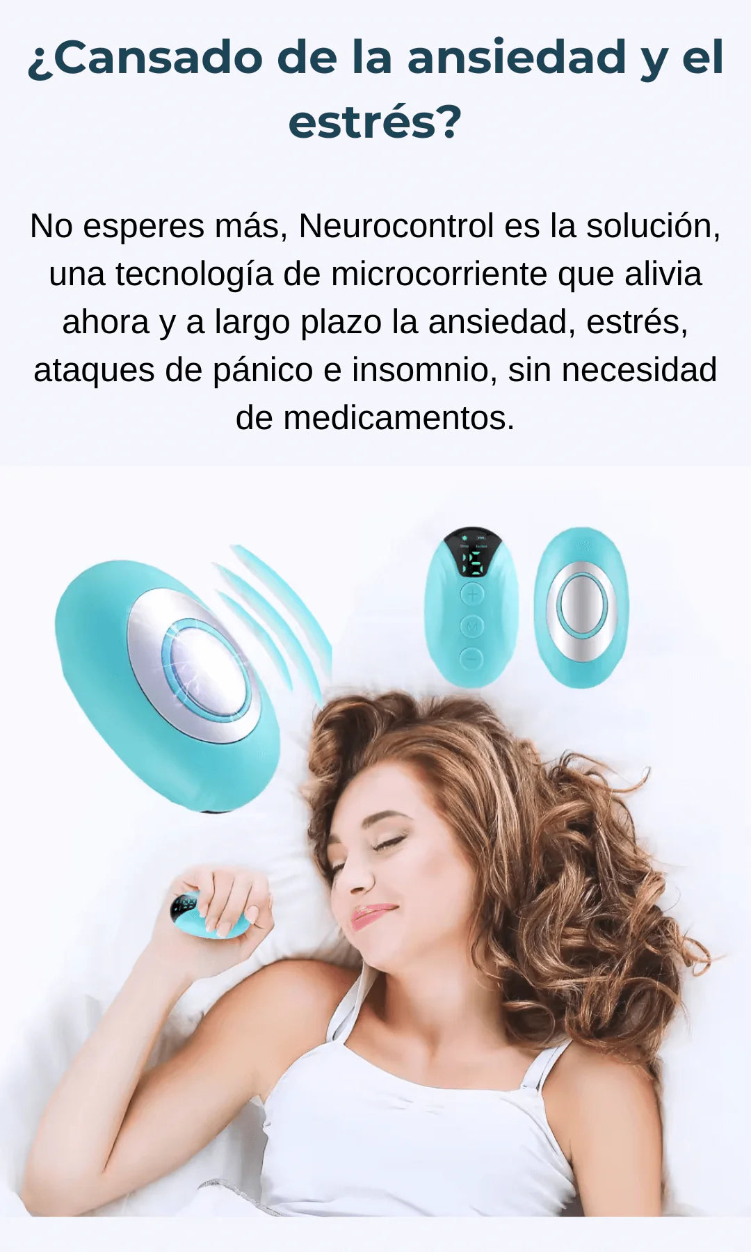 Dispositivo Calmante PREMIUM de Ansiedad e Insomnio
