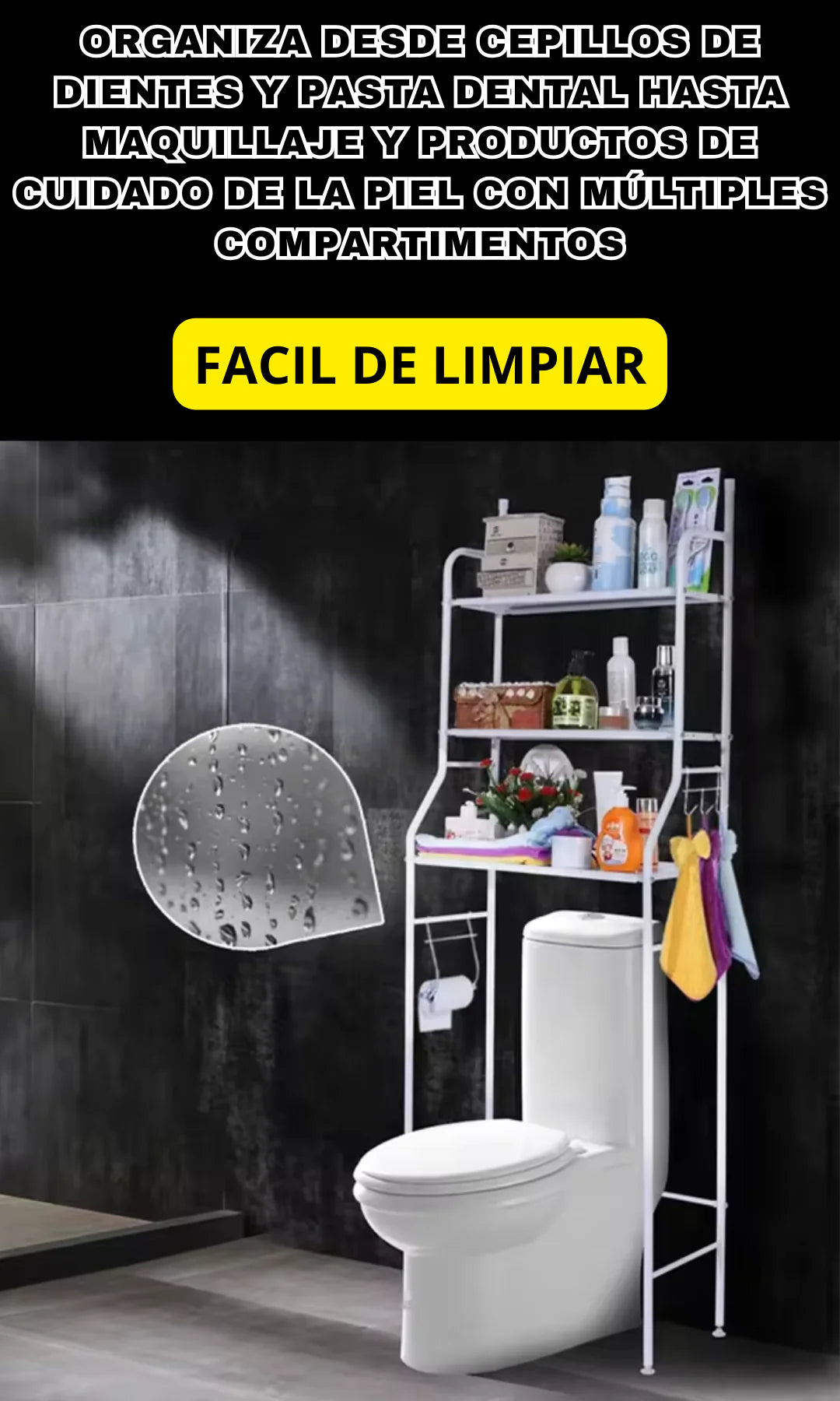 ORGANIZADOR DE BAÑO PREMIUM
