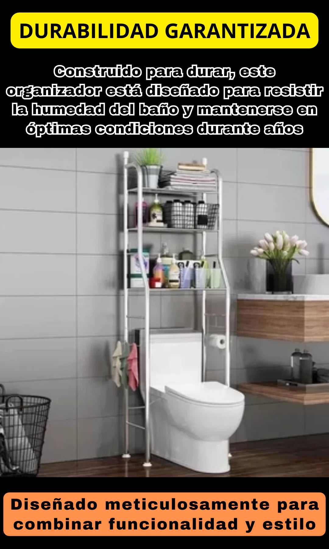 ORGANIZADOR DE BAÑO PREMIUM