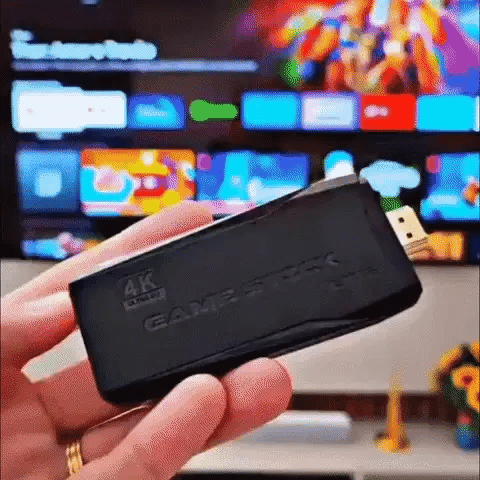 Consola Retro 4K Videojuego con 10.000 Juegos Clásicos + 2 MANDOS INALAMBRICOS de Regalo