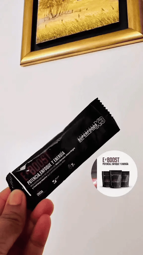 E-BOOST VIGORIZANTE NATURAL " TU AMIGUITO NO ESTARA CANSADO "